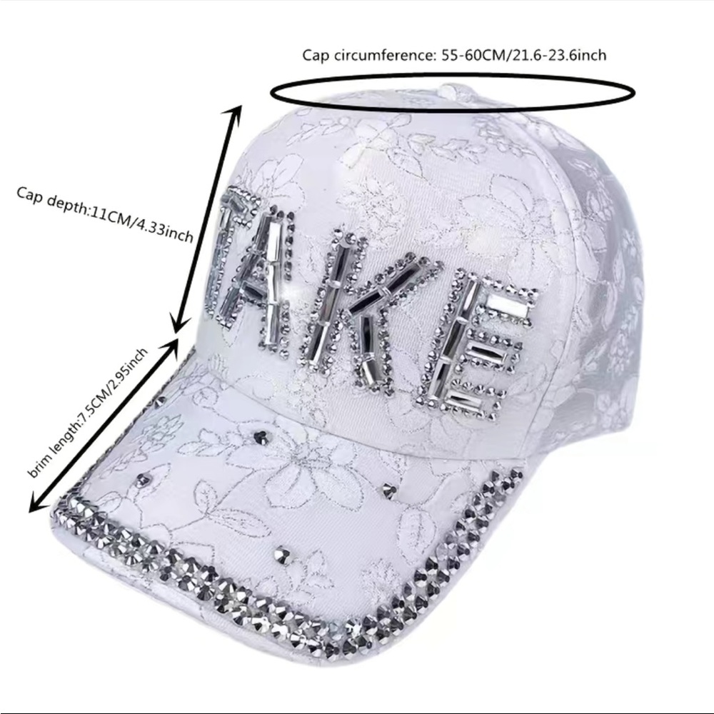 BASEBALL ⚾️ 🧢 CAPS BLINGED OUT 🧢⚾️
